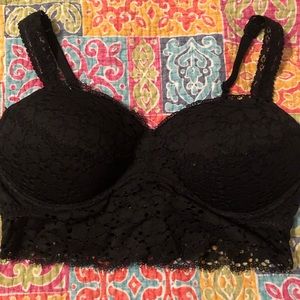 Black PINK Bralette